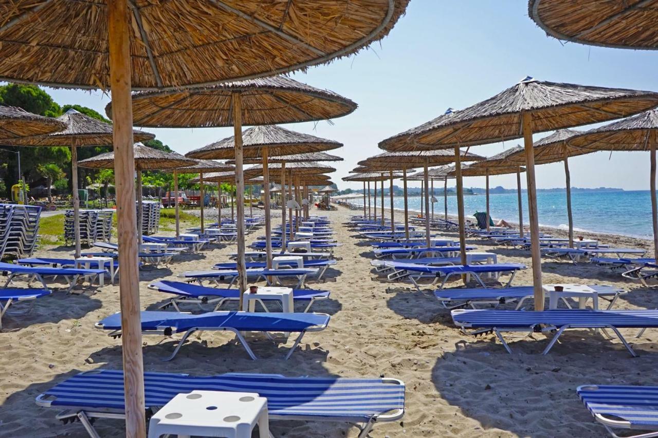 Villa Fofo - Beautiful Sea Front Villa With 650M2 Garden Nea Kallikrateia Extérieur photo